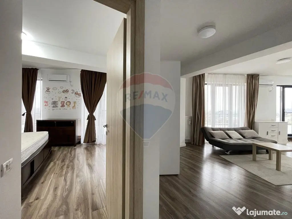 Apartament tip penthouse, 2 bai, parcare | Pipera Pod 
