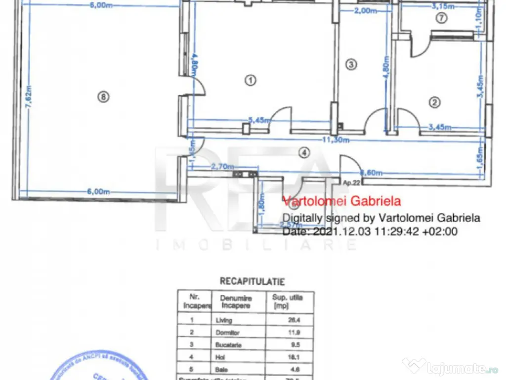 PENTHOUSE 2 camere/ 2 locuri parcare /TVA INCLUS 