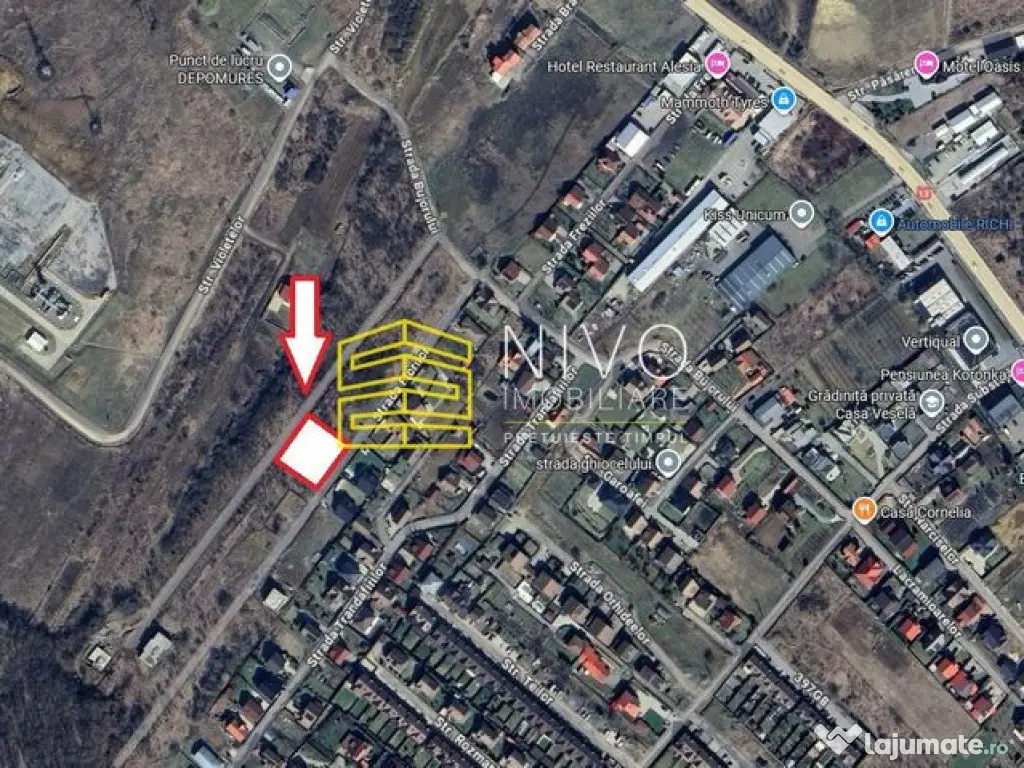 Teren intravilan – Corunca – Zona Stația de gaz 