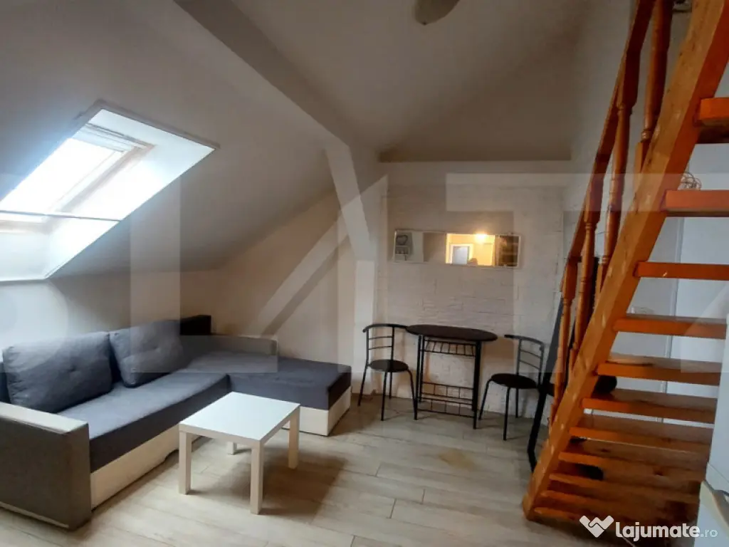 Garsoniera mansardata, 24 mp, zona Iosefin