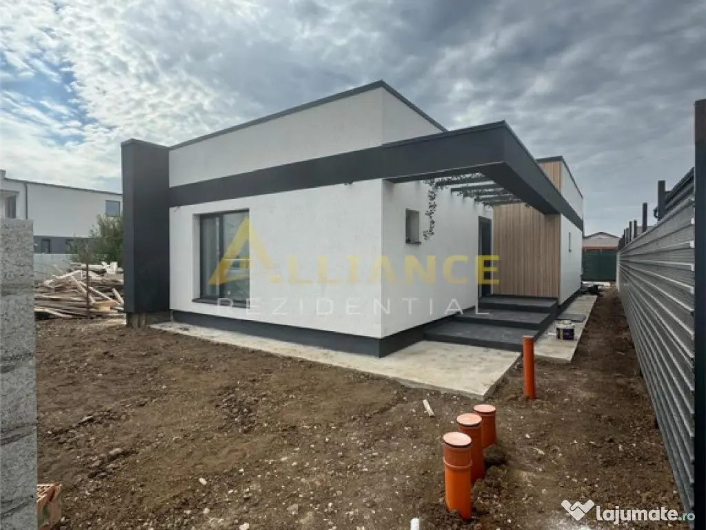 CASA INDIVIDUALA _PROIECT MODERN _3 CAMERE_2 BAI