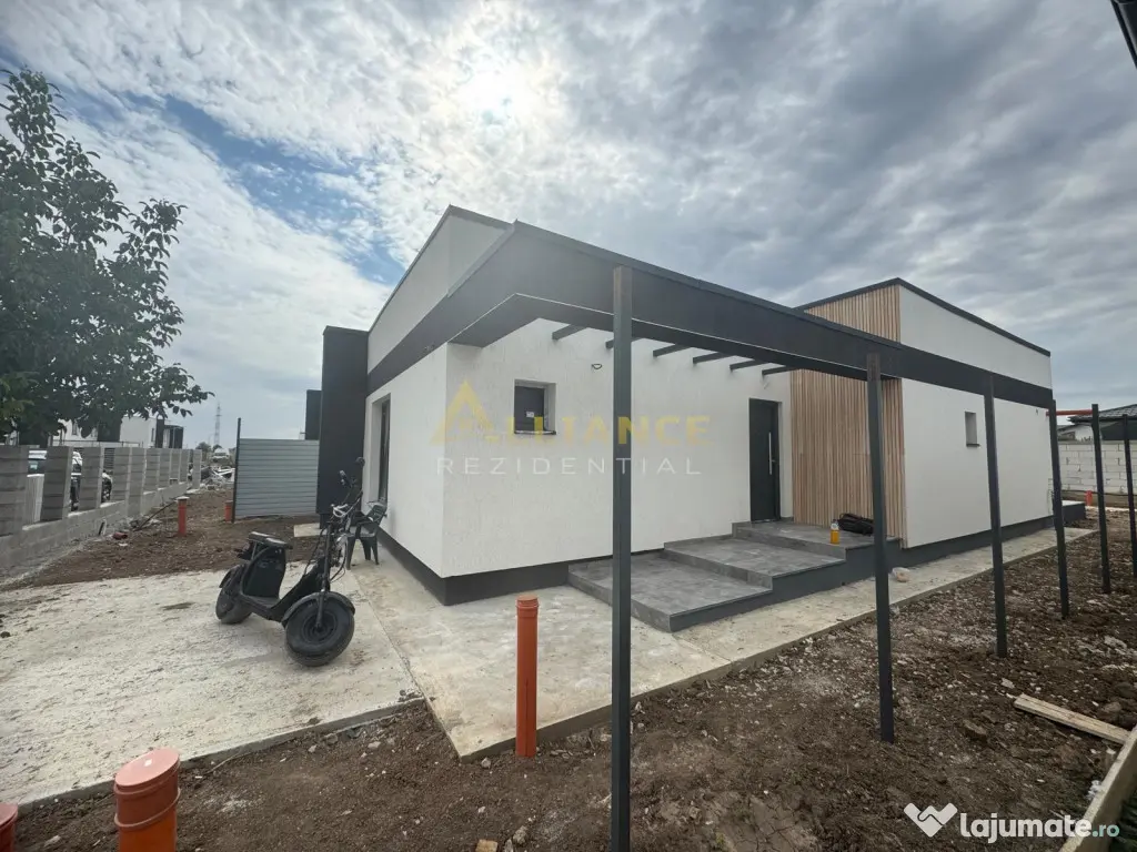 CASA INDIVIDUALA _PROIECT MODERN _3 CAMERE_2 BAI