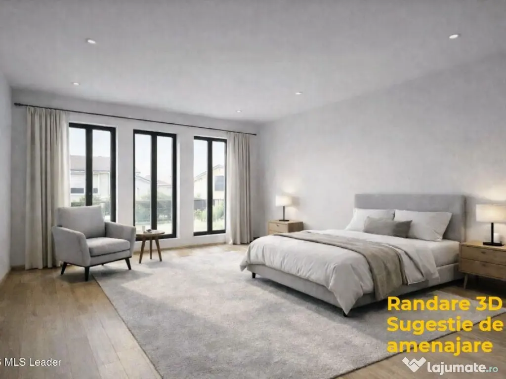 Domnesti - Foisorului 23. Casa 2021 P+1+M si garaj, toate... 