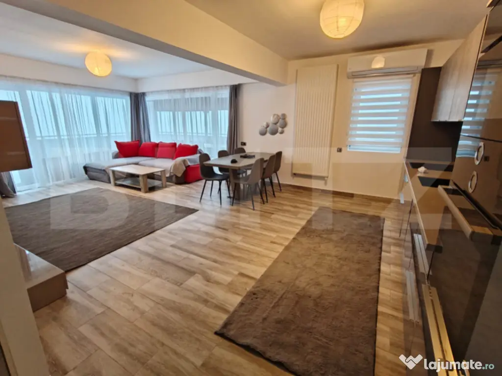 Penthouse 4 camere, 110 mp, 120 mp terasa, garaj, zona Buna-