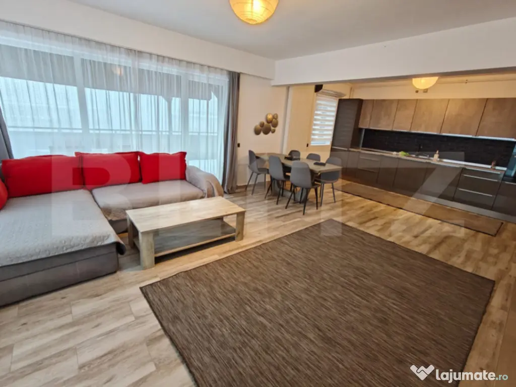 Penthouse 4 camere, 110 mp, 120 mp terasa, garaj, zona Buna-