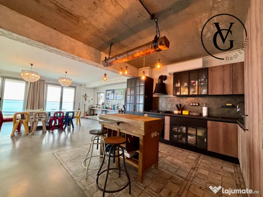 Apartament exclusivist 3 camere – vedere frontală la mare 