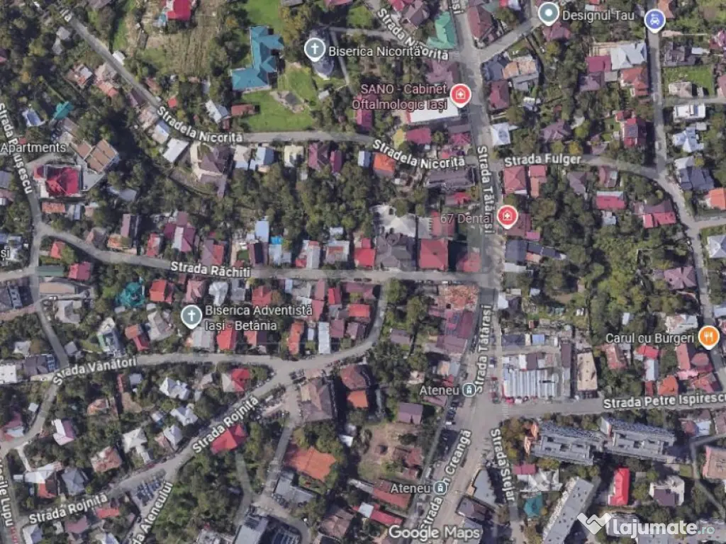 Tatarasi zona Piata Chirila teren 576mp cu casa si anexe (pr 