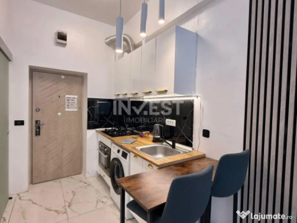 Garsonieră ideală pentru investiție + loc de parcare, Met