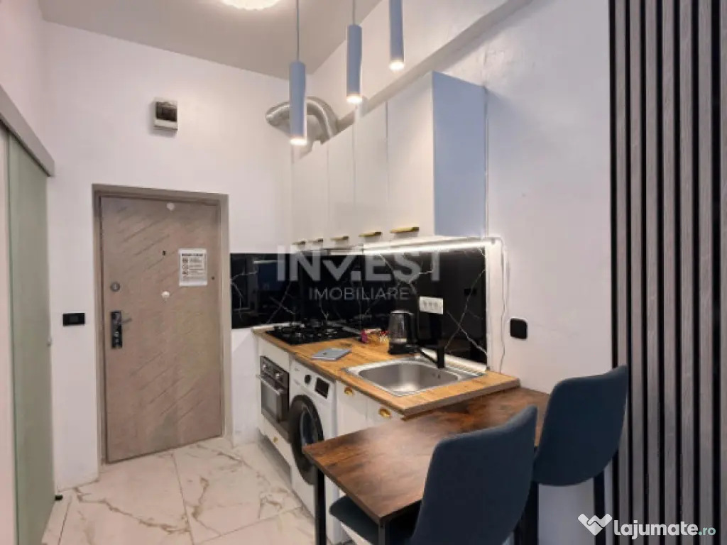 Garsonieră ideală pentru investiție + loc de parcare, Met