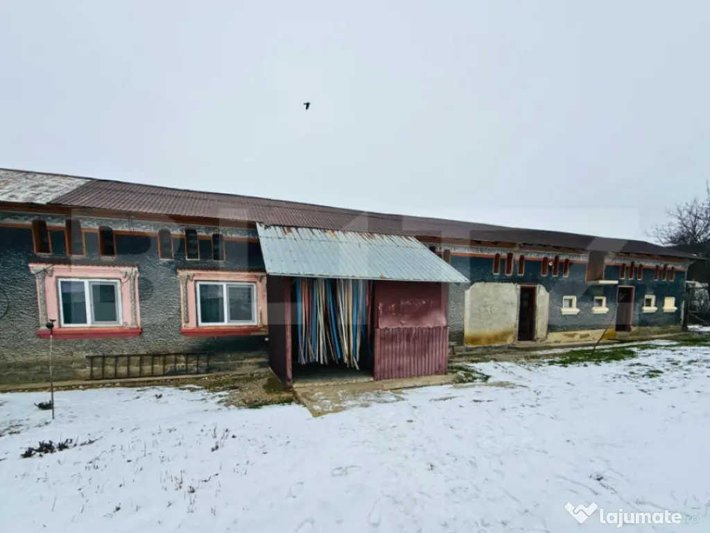 Refugiu la țară: casă tradițională , teren generos, și