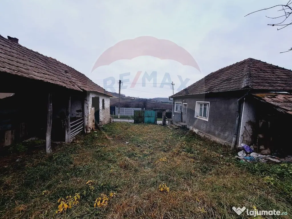 Casă cu 2 camere si teren de vanzare 