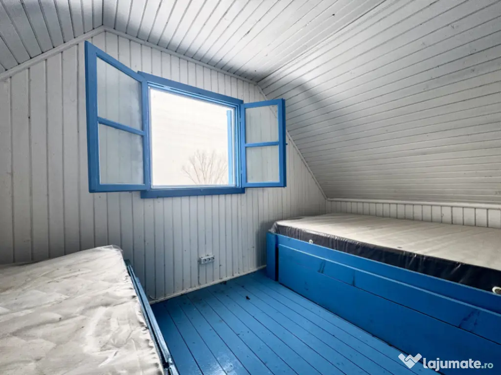 Teren 887mp cu casa pe malul Lacului Snagov | Santu Floresti 