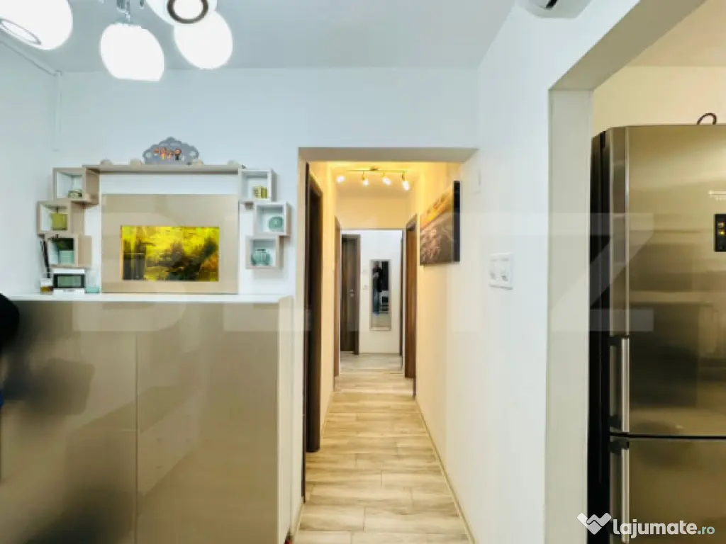 Apartament cu 3 camere decomandat, 70mp, boxa si loc de parc 