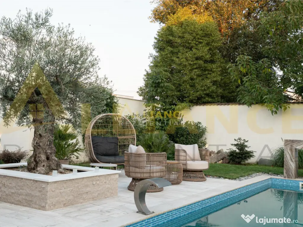 Vila Impresionanta cu Piscina Privata si Gradina de 850 mp i 