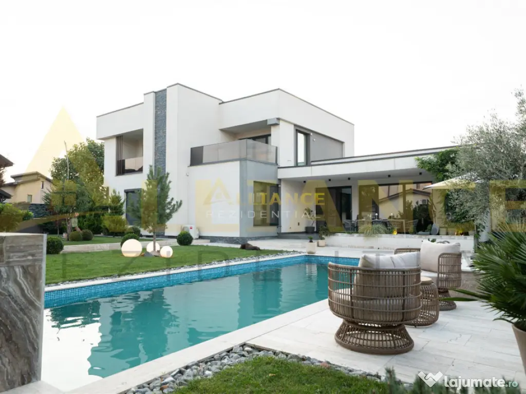 Vila Impresionanta cu Piscina Privata si Gradina de 850 mp i 