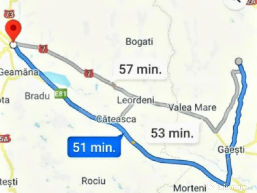 Teren intravilan, 1049 mp – Cobia, sat Mislea – ieșire