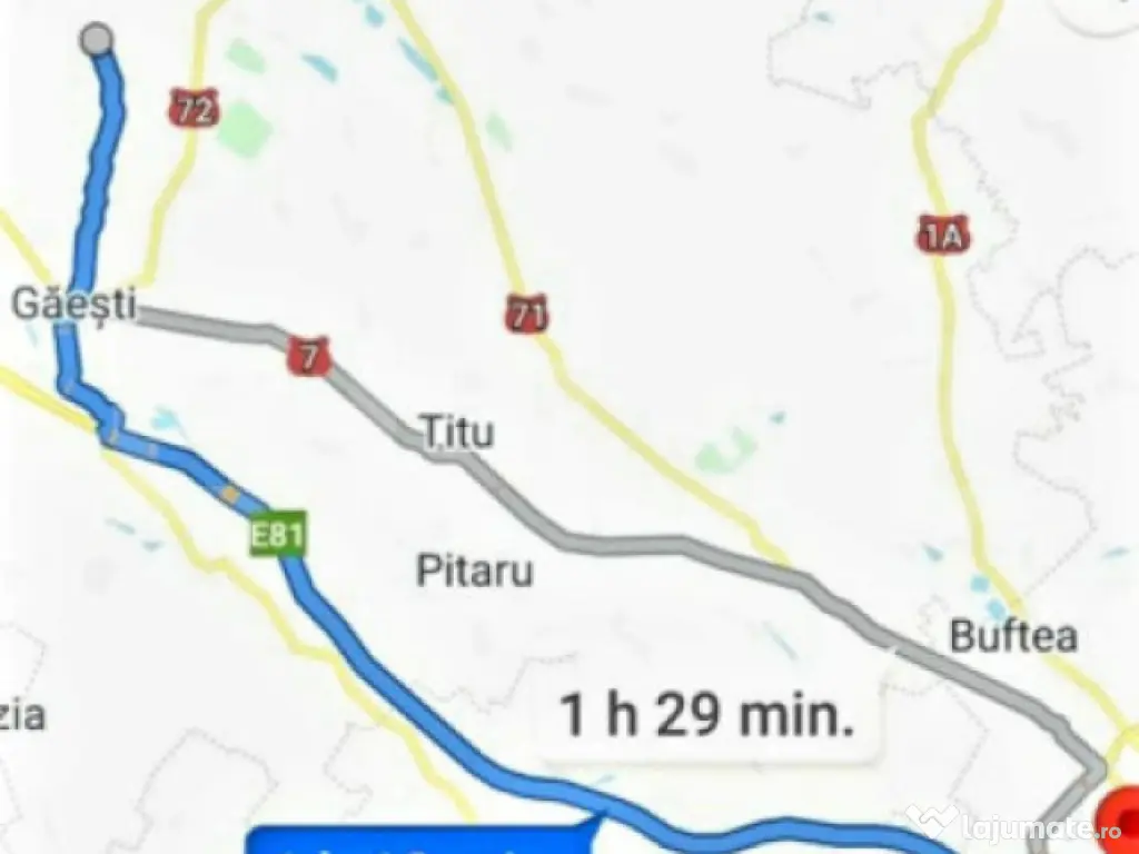 Teren intravilan, 1049 mp – Cobia, sat Mislea – ieșire