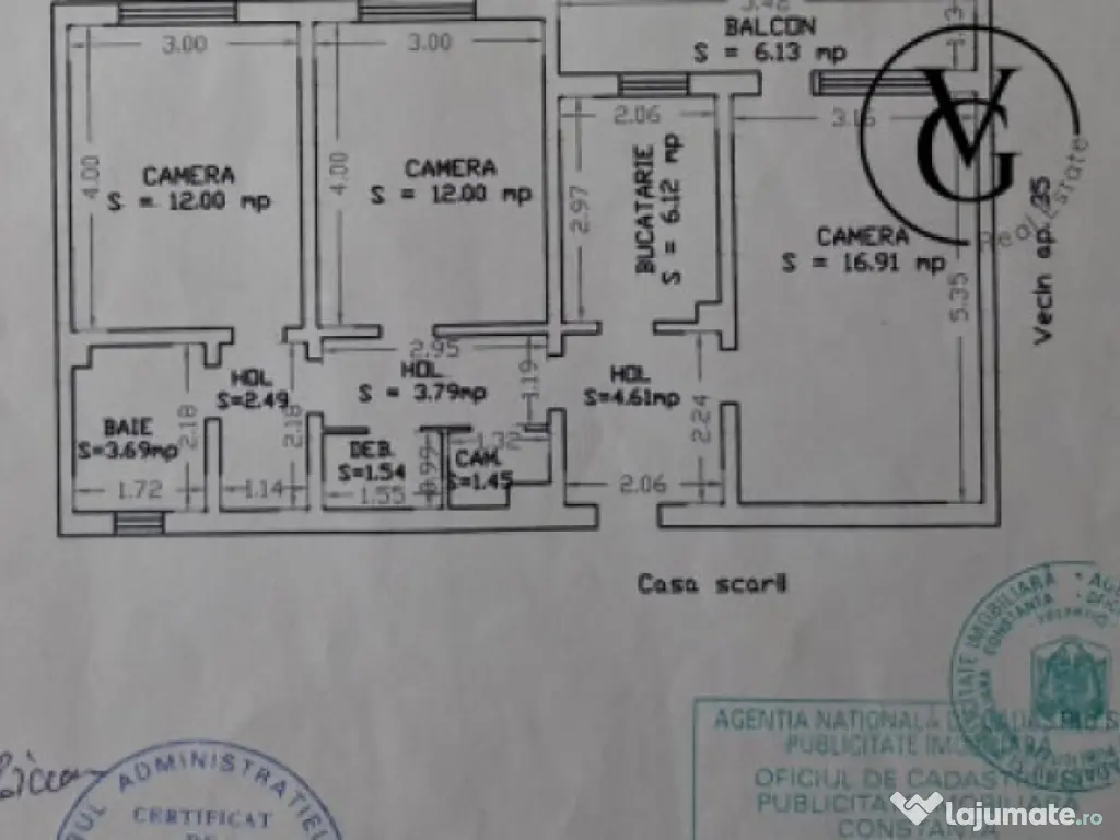 Apartament 3 camere | Zona Gara | Decomandat 