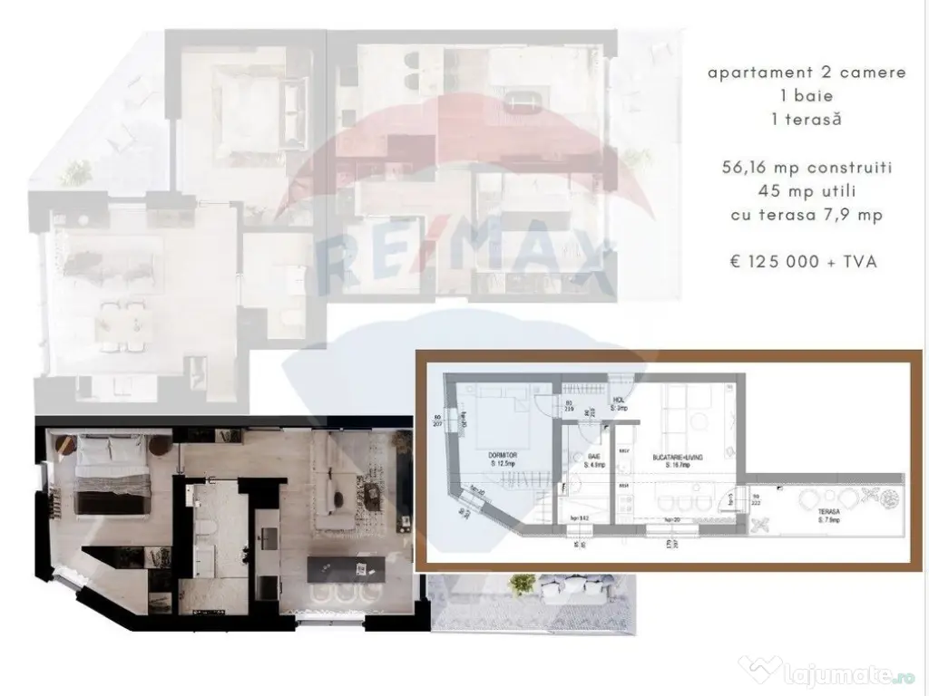 Studio premium in bloc boutique | Eroii Revolutiei, OMV 