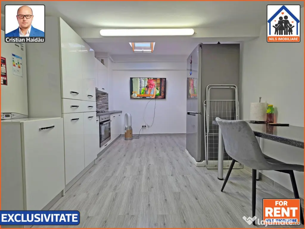 De inchiriat Apartament 2 camere| Bloc nou | Damaroaia - S1 