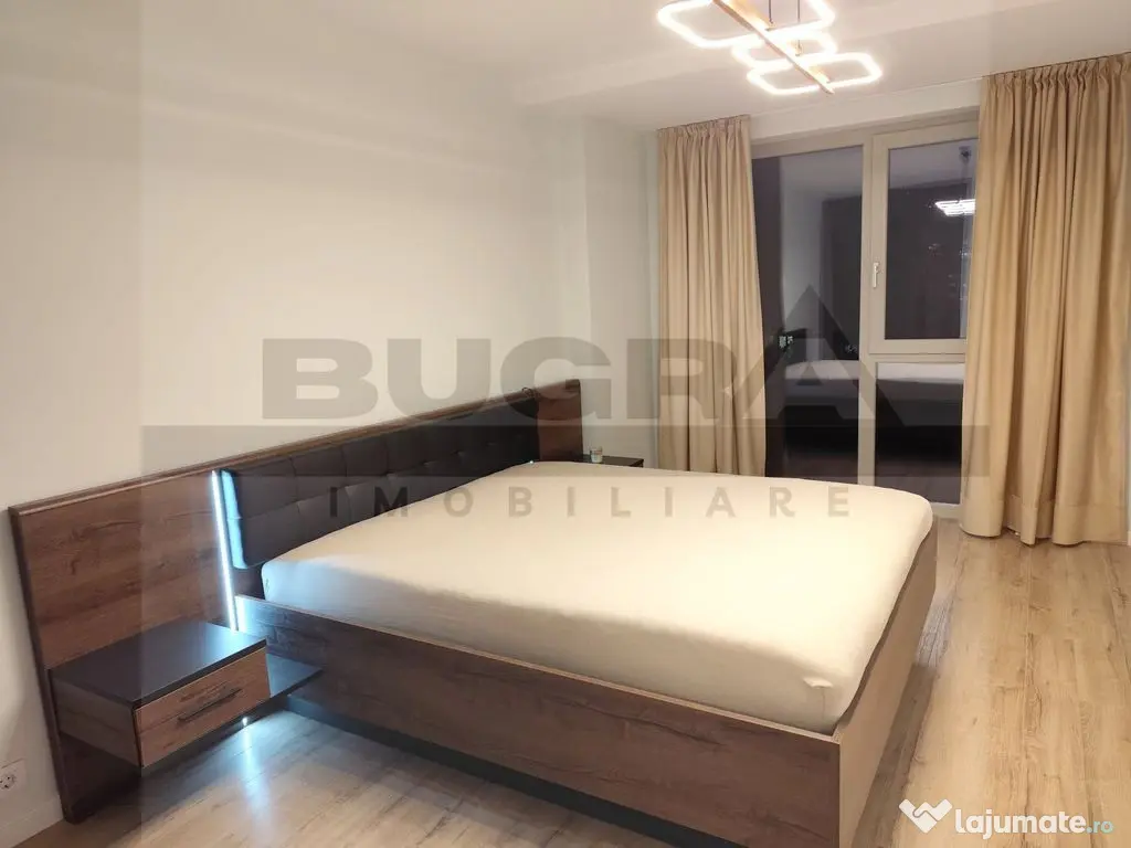 Apartament de 2 camere, lux, 56mp, parcare, zona Iulius Mall