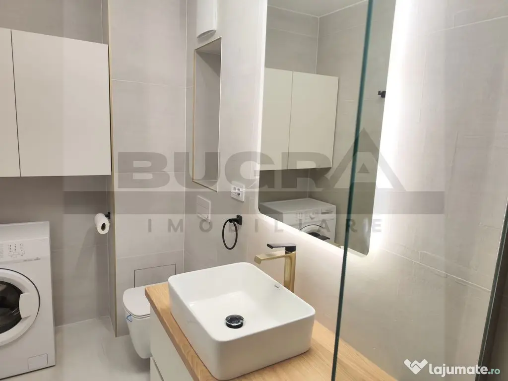 Apartament de 2 camere, lux, 56mp, parcare, zona Iulius Mall