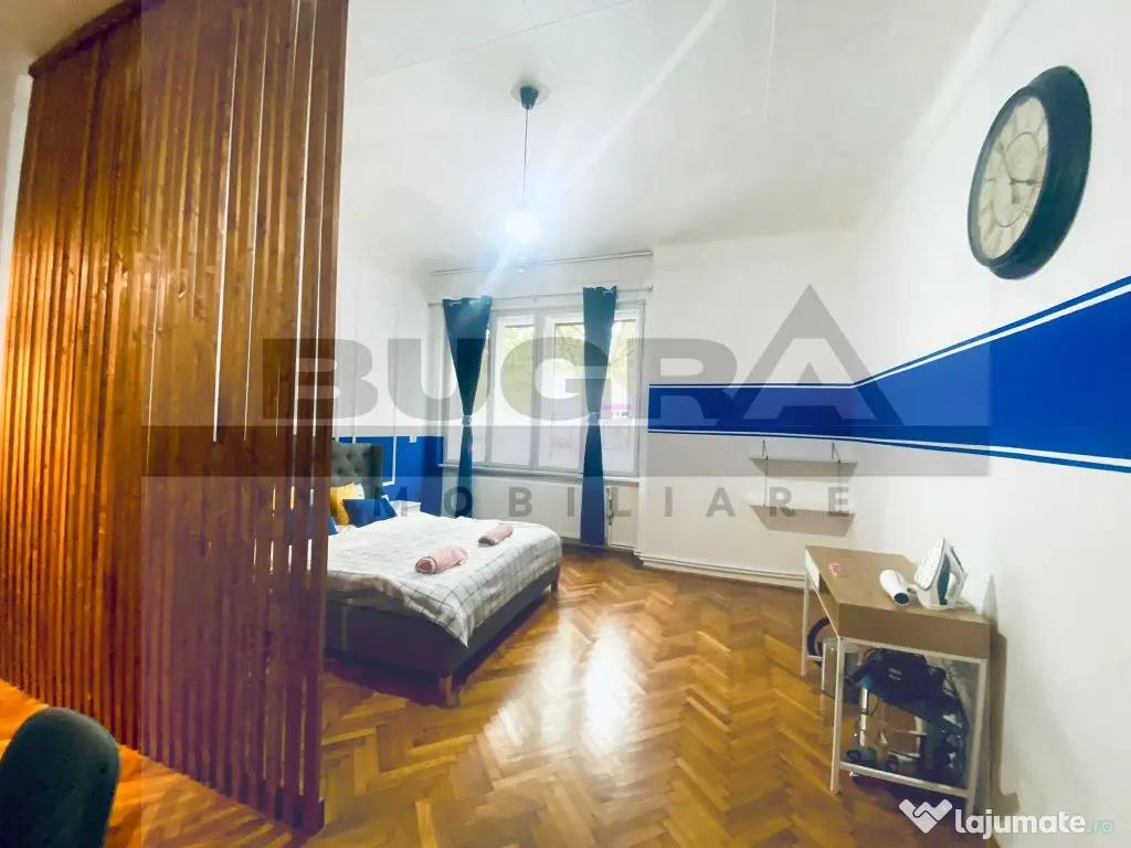 Apartament 1 camera, 34 mp, parcare, zona ULTRACENTRALA 