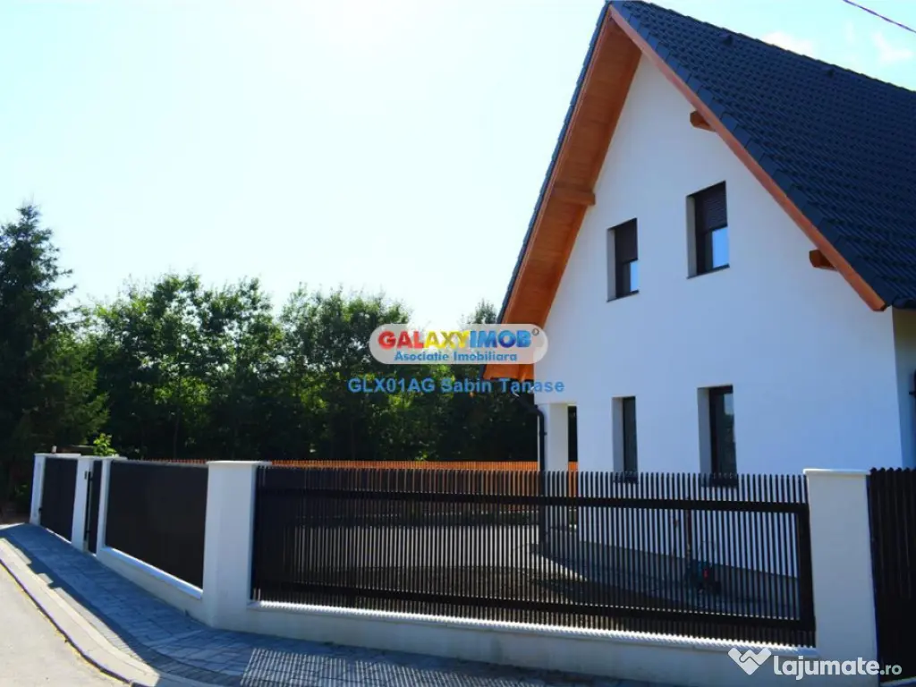 PENTRU PRETENTIOSI vila ultramoderna finisata integral 