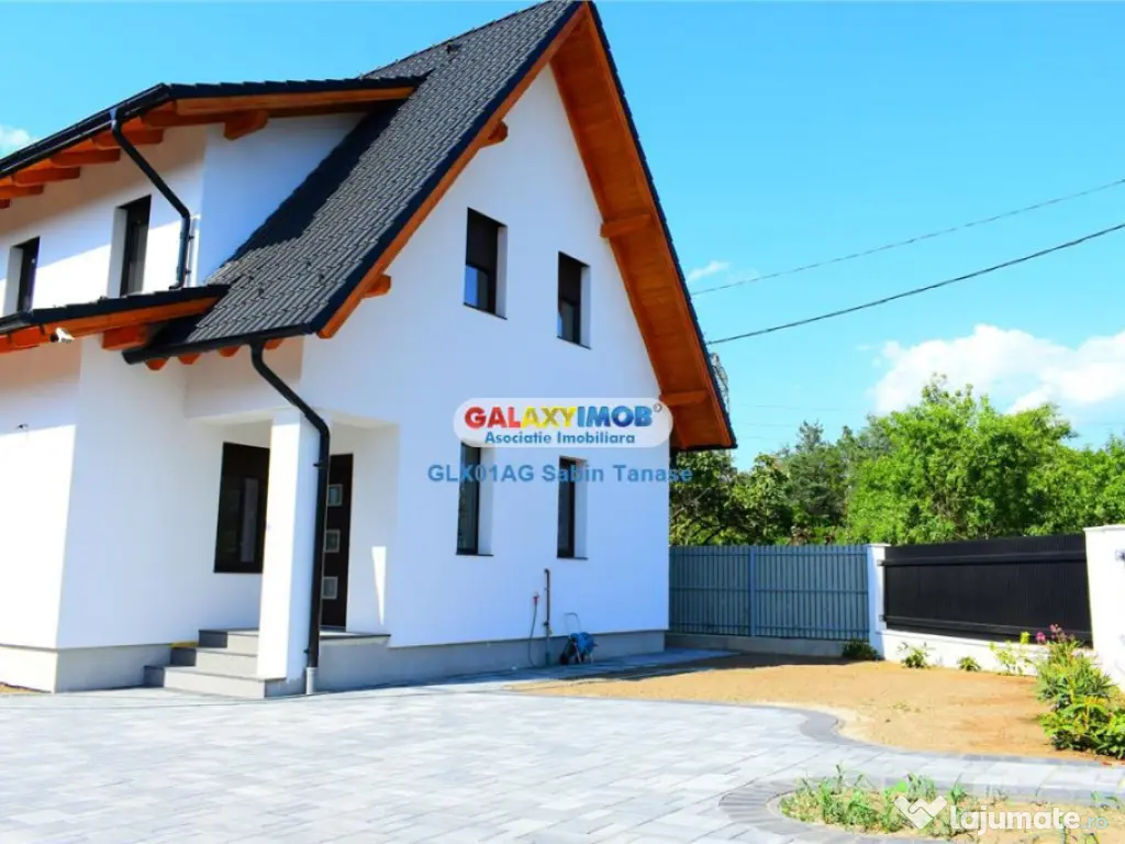 PENTRU PRETENTIOSI vila ultramoderna finisata integral 