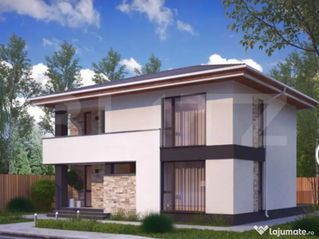 Casă individuală în Sânpetru – Lempeș, 600 mp teren ,