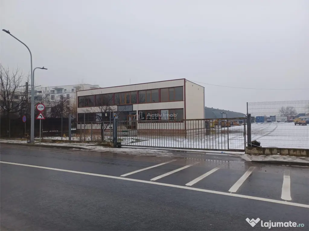 Teren intravilan cu Hala - 6000 mp - Bragadiru 