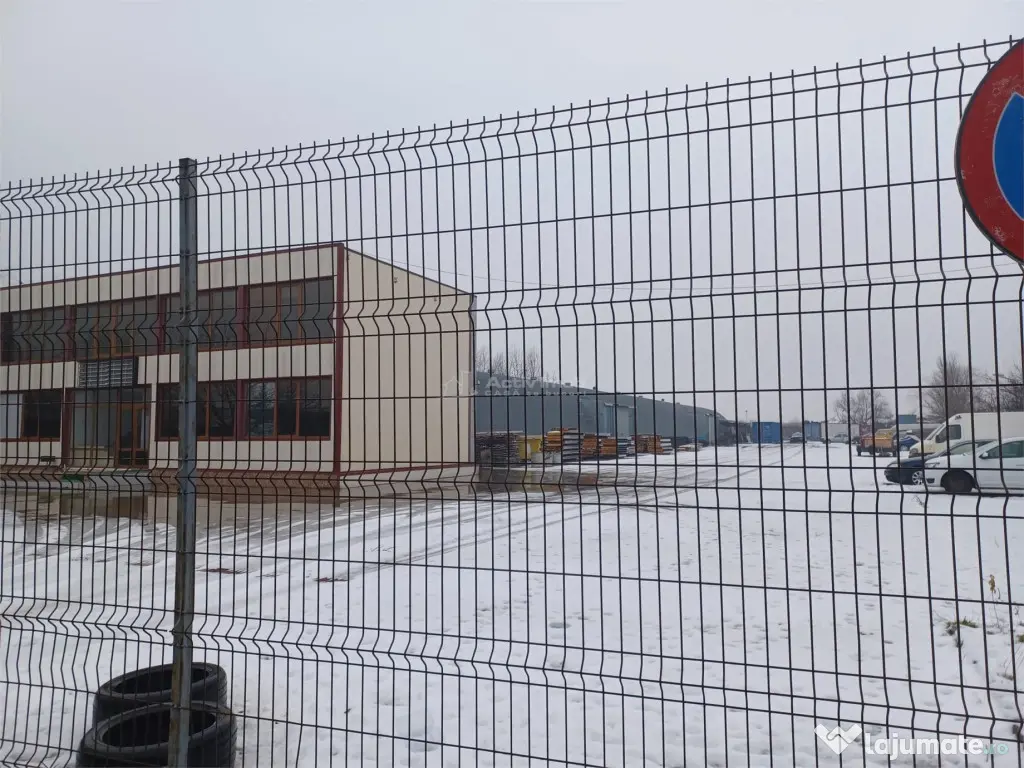 Teren intravilan cu Hala - 6000 mp - Bragadiru 