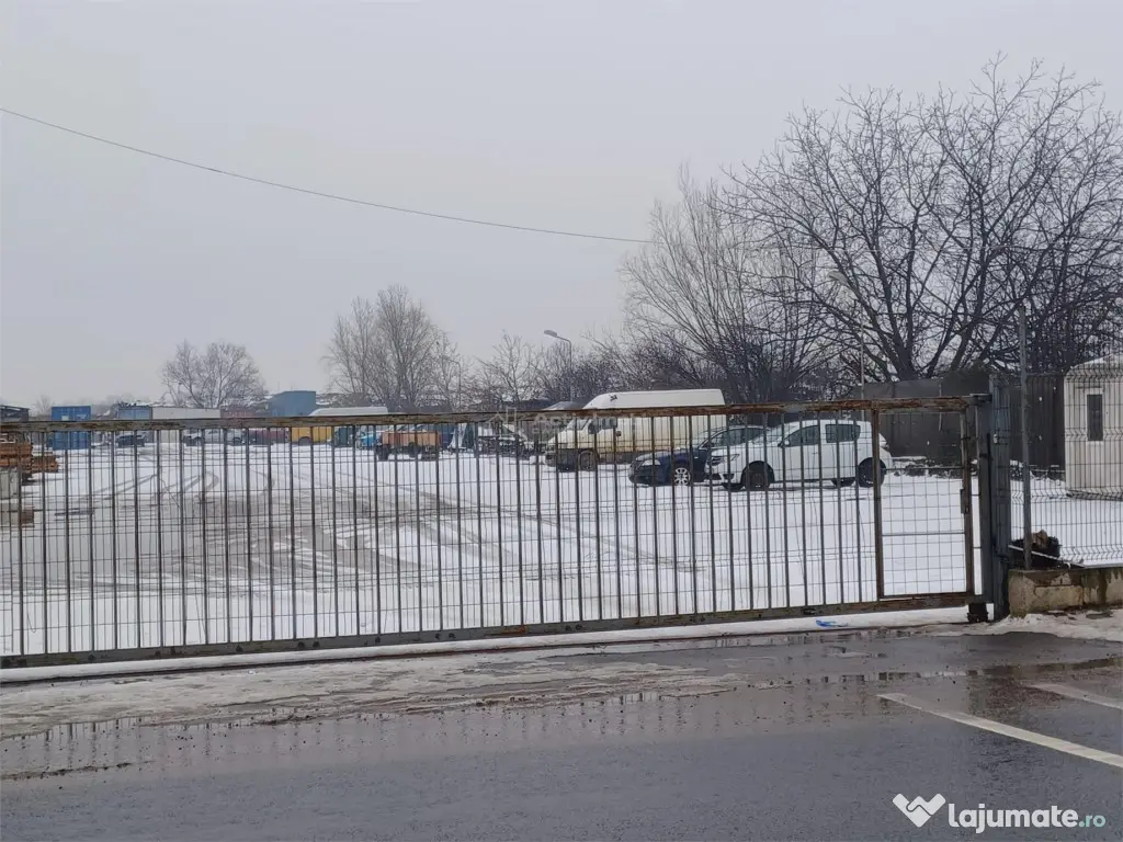 Teren intravilan cu Hala - 6000 mp - Bragadiru 