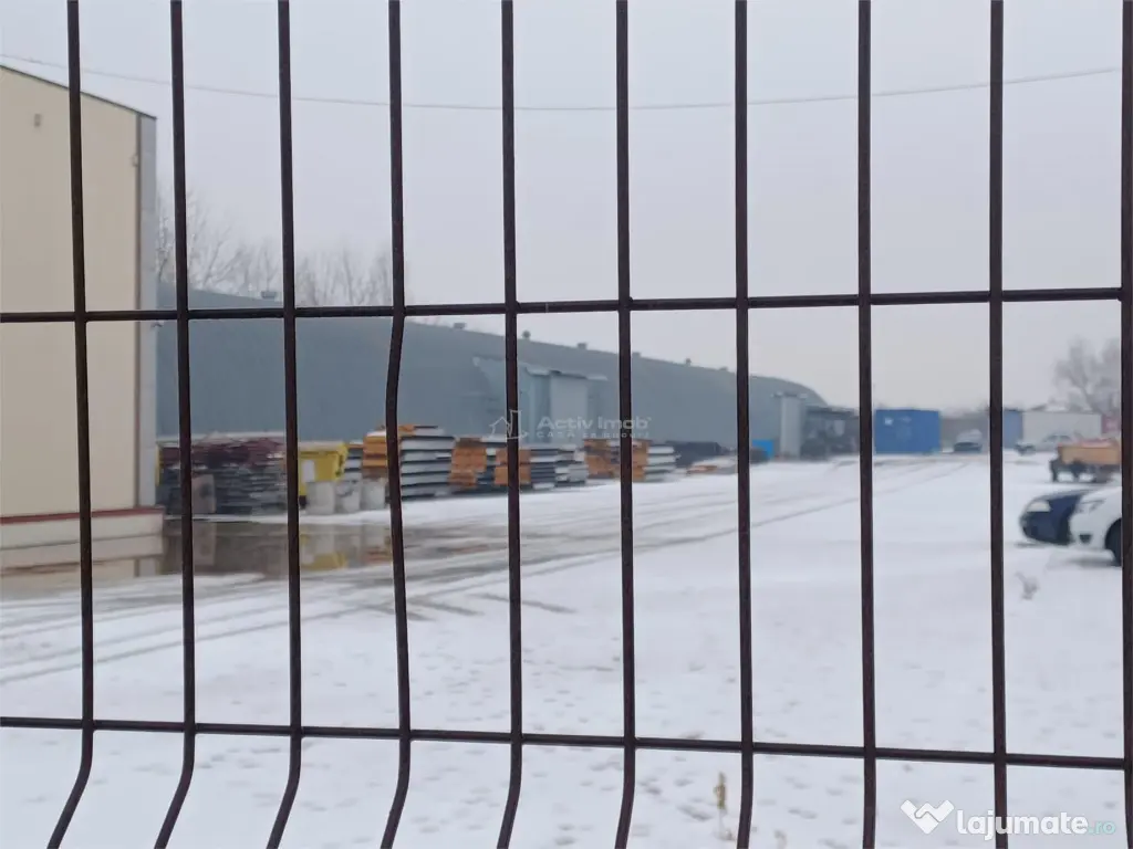 Teren intravilan cu Hala - 6000 mp - Bragadiru 
