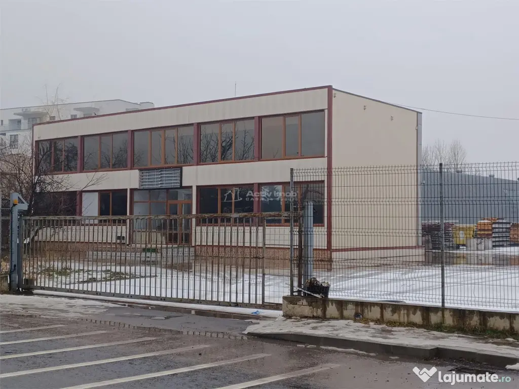 Teren intravilan cu Hala - 6000 mp - Bragadiru 