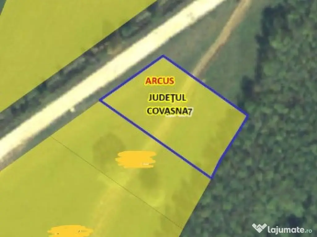 De vânzare teren extravilan langa Arcus