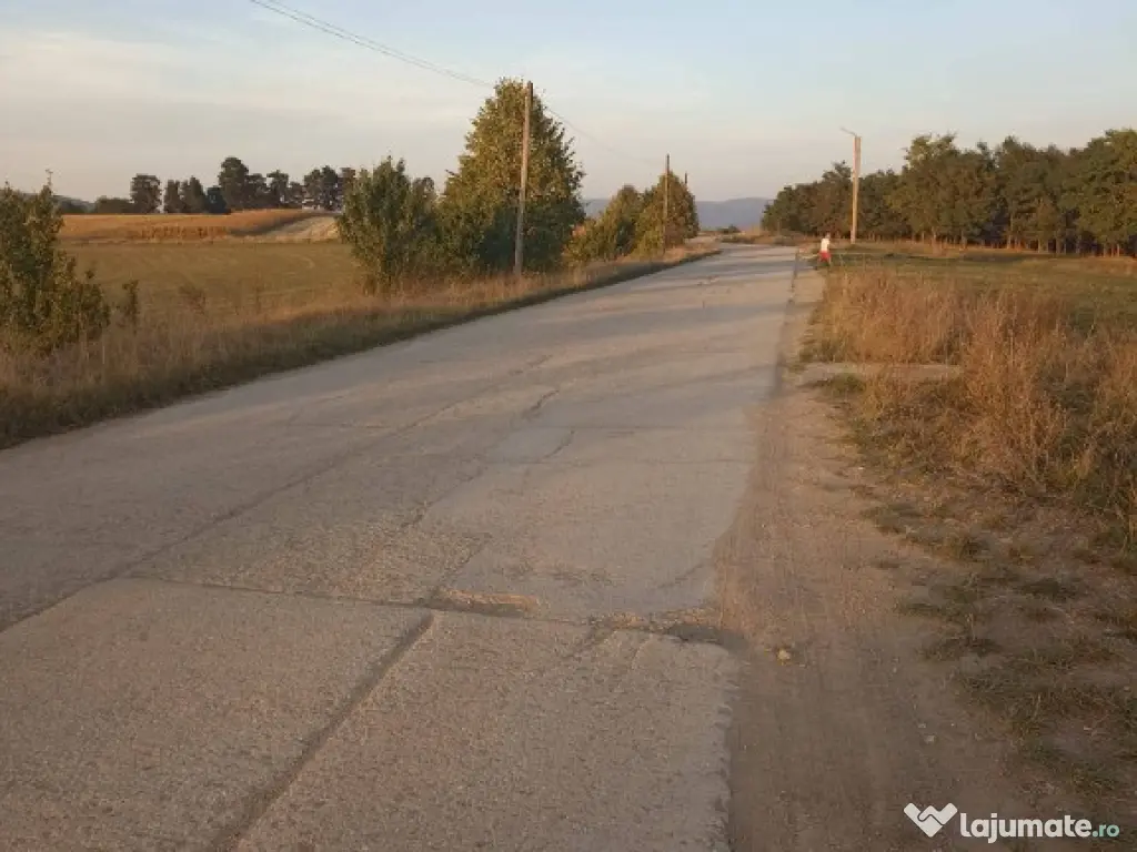 De vânzare teren extravilan langa Arcus
