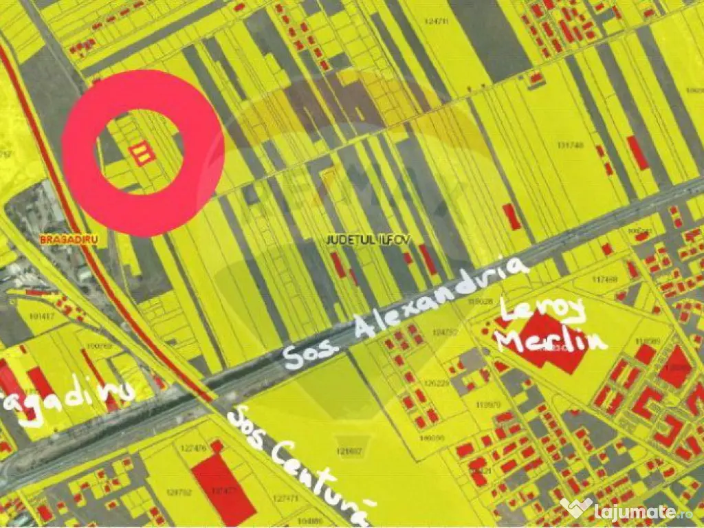 Teren intravilan de vânzare | 919 mp | Bragadiru, Safiru... 