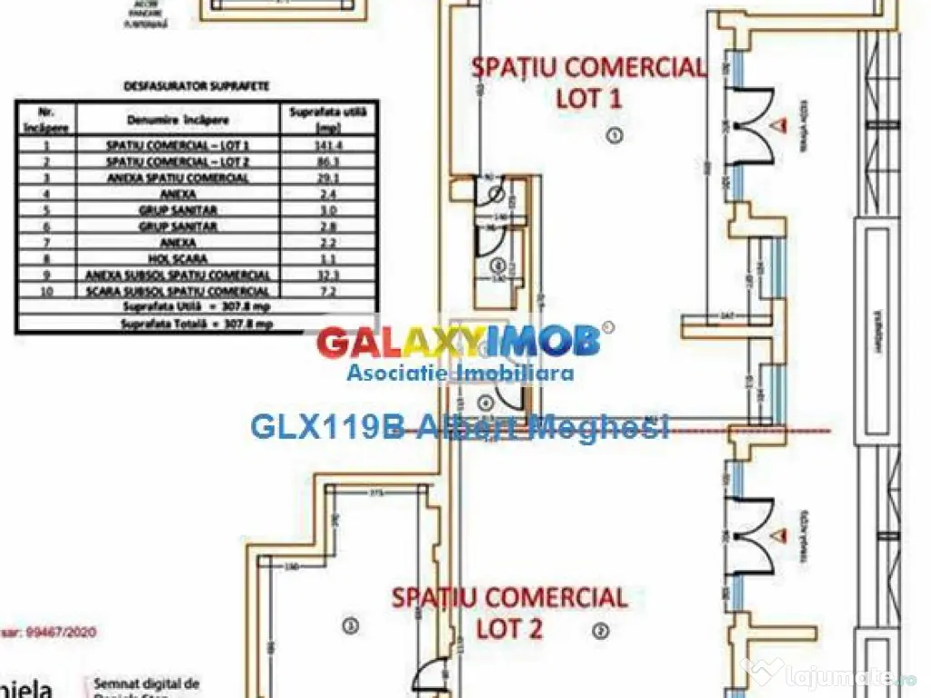 Investitie imobiliara - Spatiu comercial inchiriat Sisesti