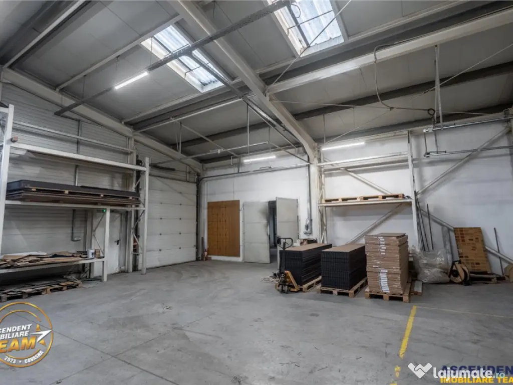 Complex industrial modern, acces dublu, potential apreciabil 