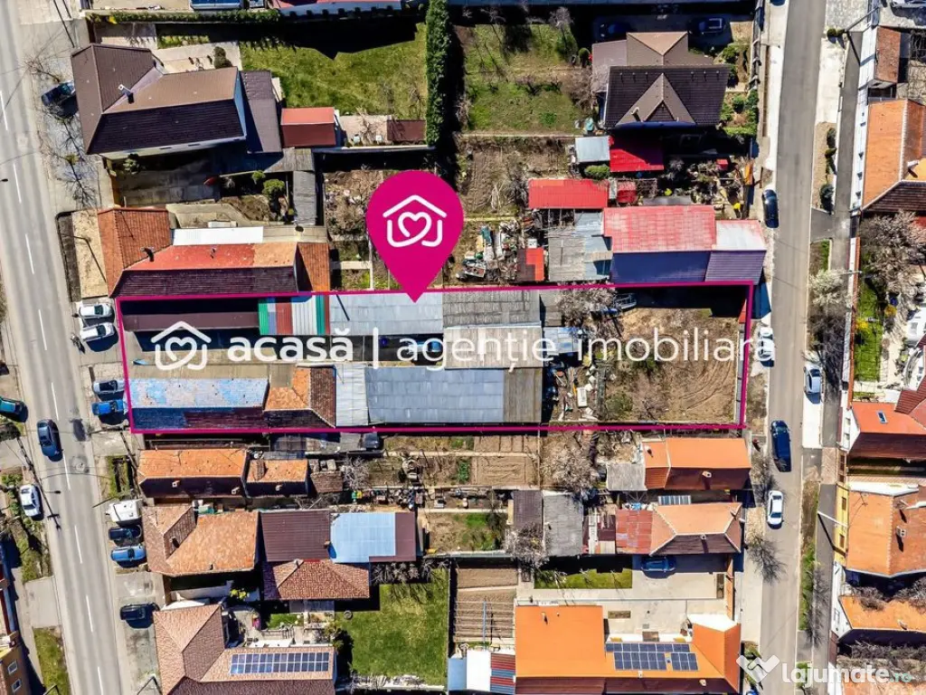 Aradul Nou | 1.358 mp | 2 fronturi stradale | comision 0% 