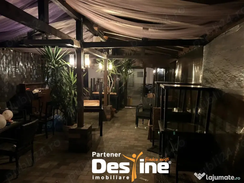 Spatiu comercial 650mp P+1E, terasa deschisa/acoperita, Raho