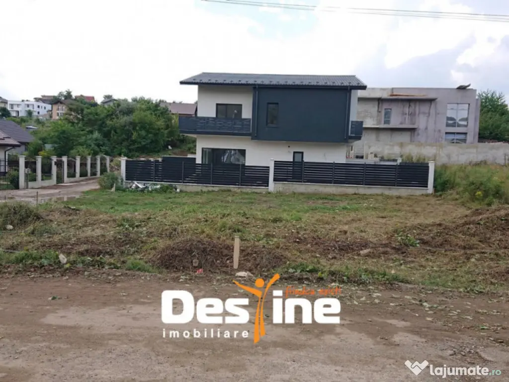 Teren intravilan 420 mp 2 fronturi stradale 20m Bucium Lidl