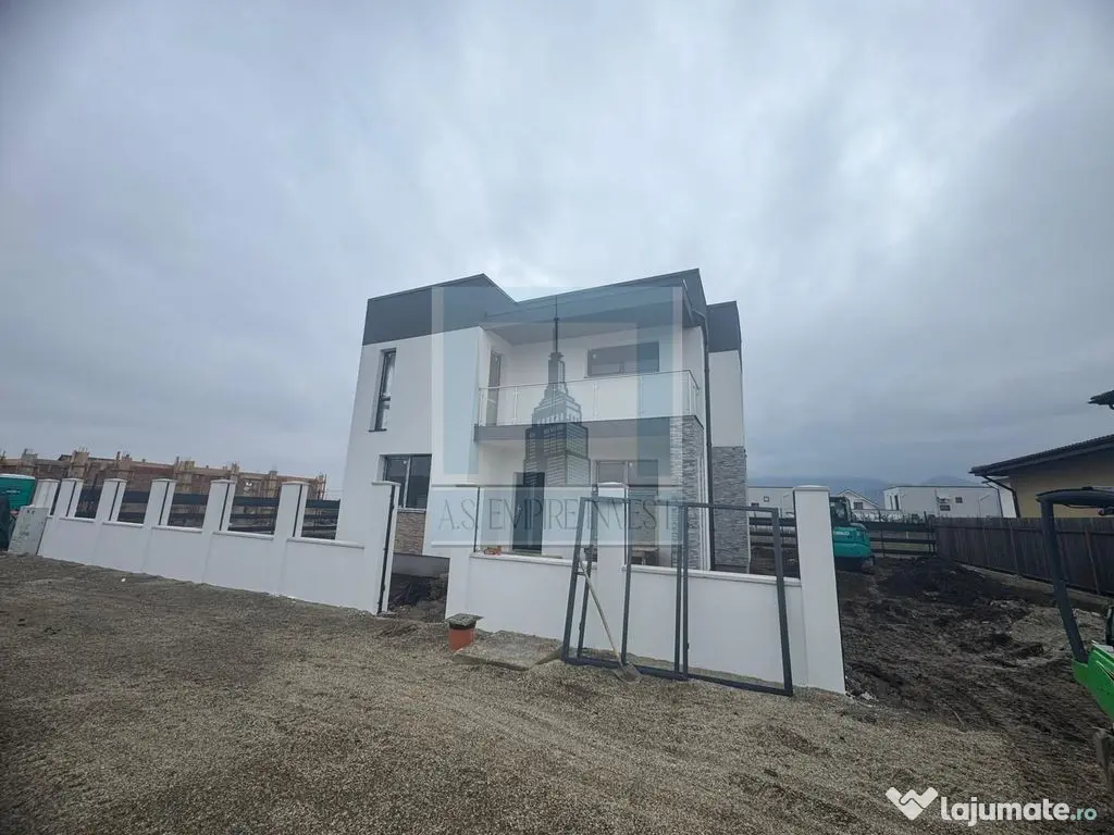 Casă nouă, modernă – Cristian (Brașov) | 145 mp uti...