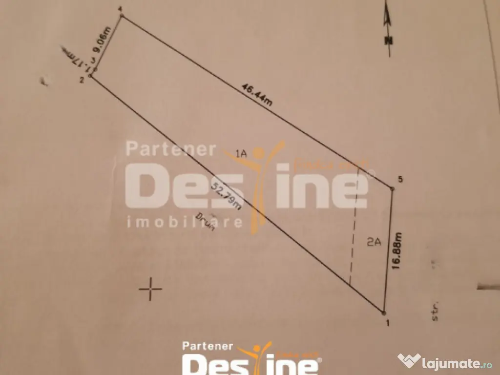 Dorobanț - Teren intravilan 600mp