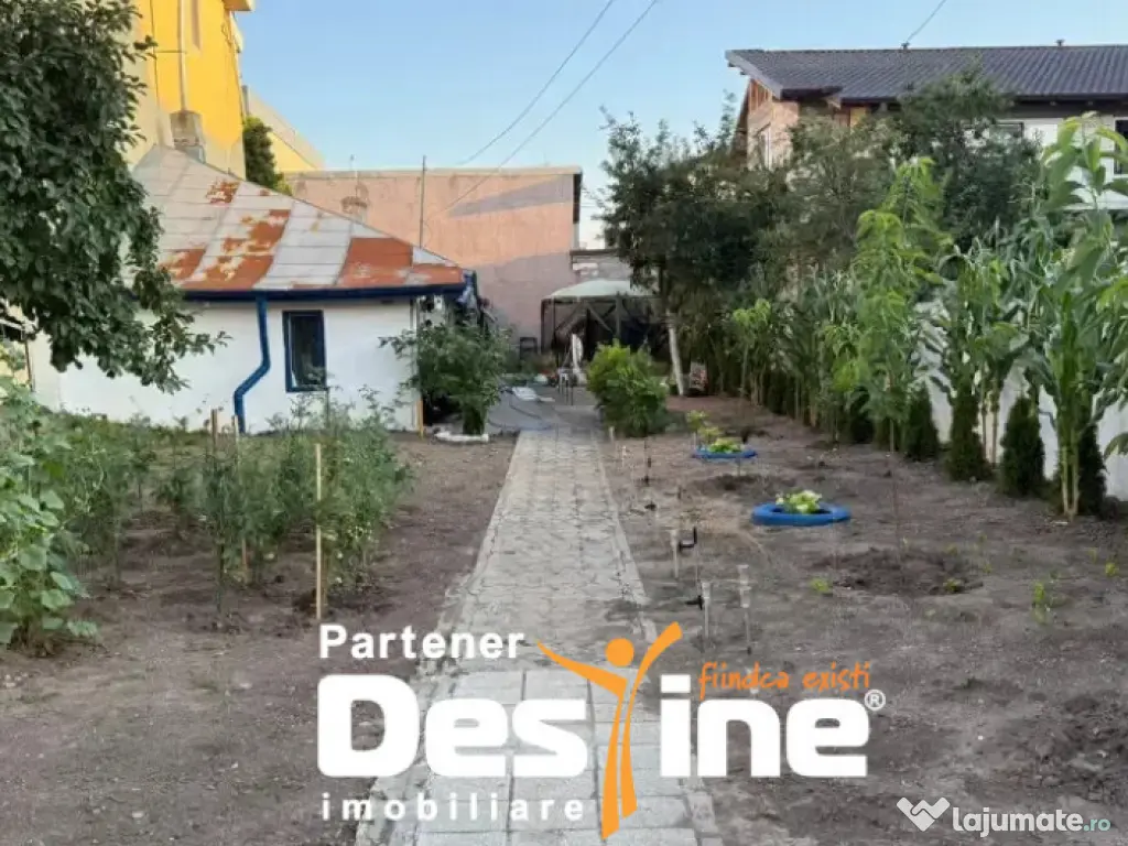 Teren 370mp + casa din caramida, toate utilitatile, zona Ant 