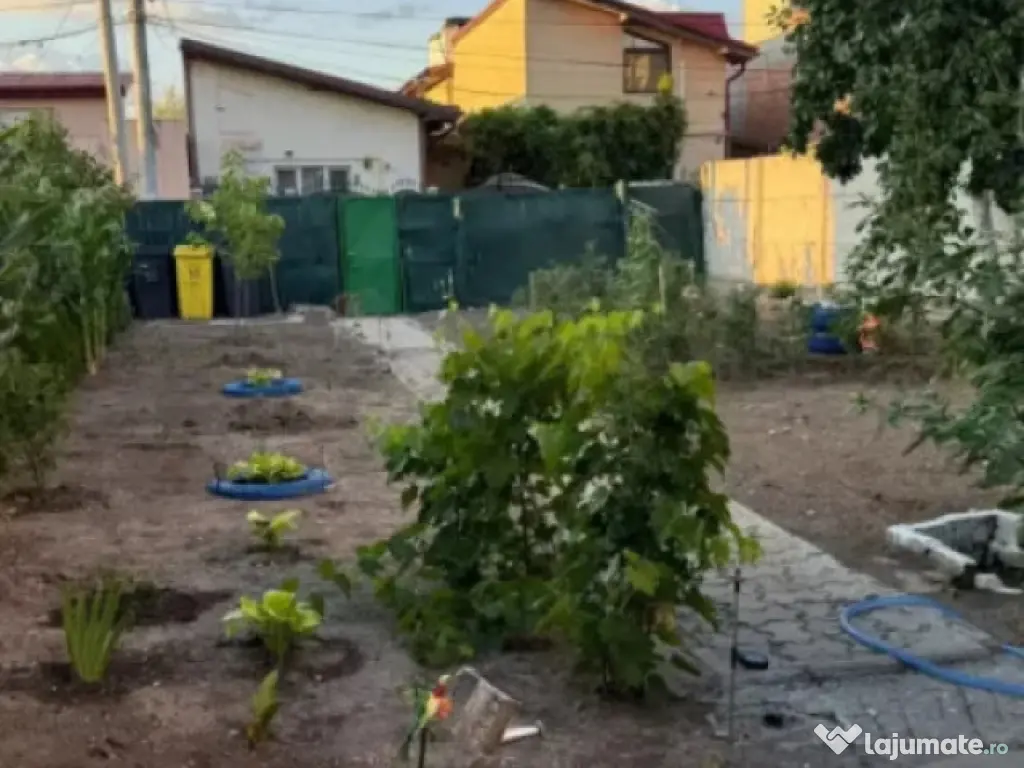 Teren 370mp + casa din caramida, toate utilitatile, zona Ant 