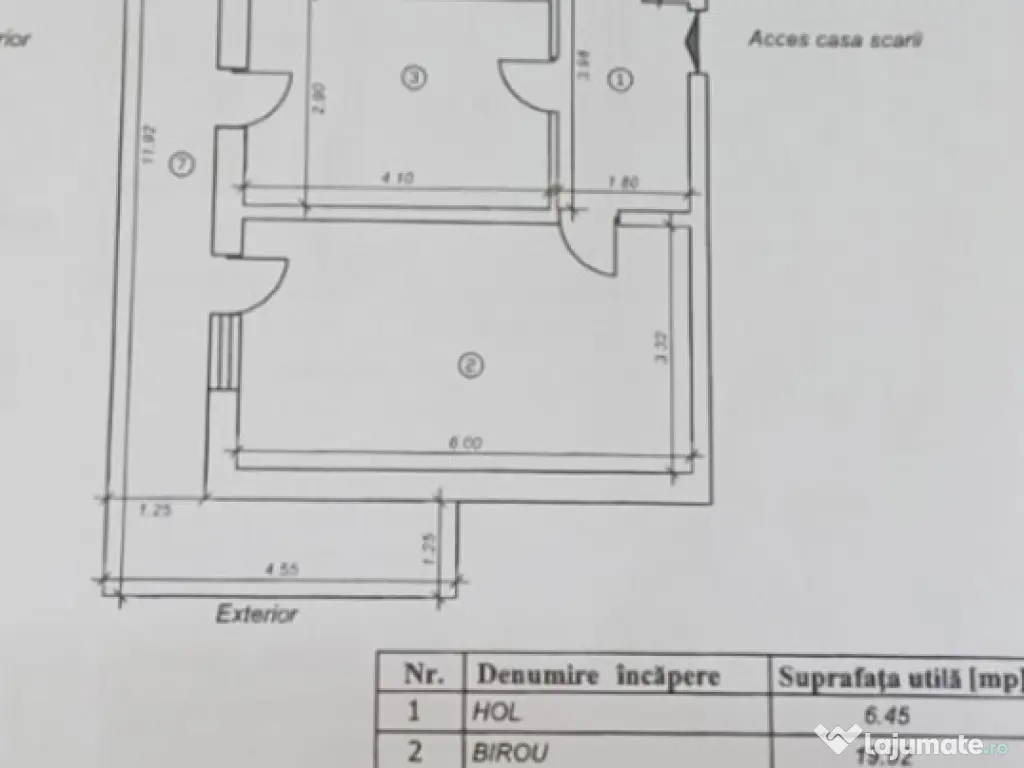 Apartament decomandat Banca Națională etaj 1, bloc 1992 