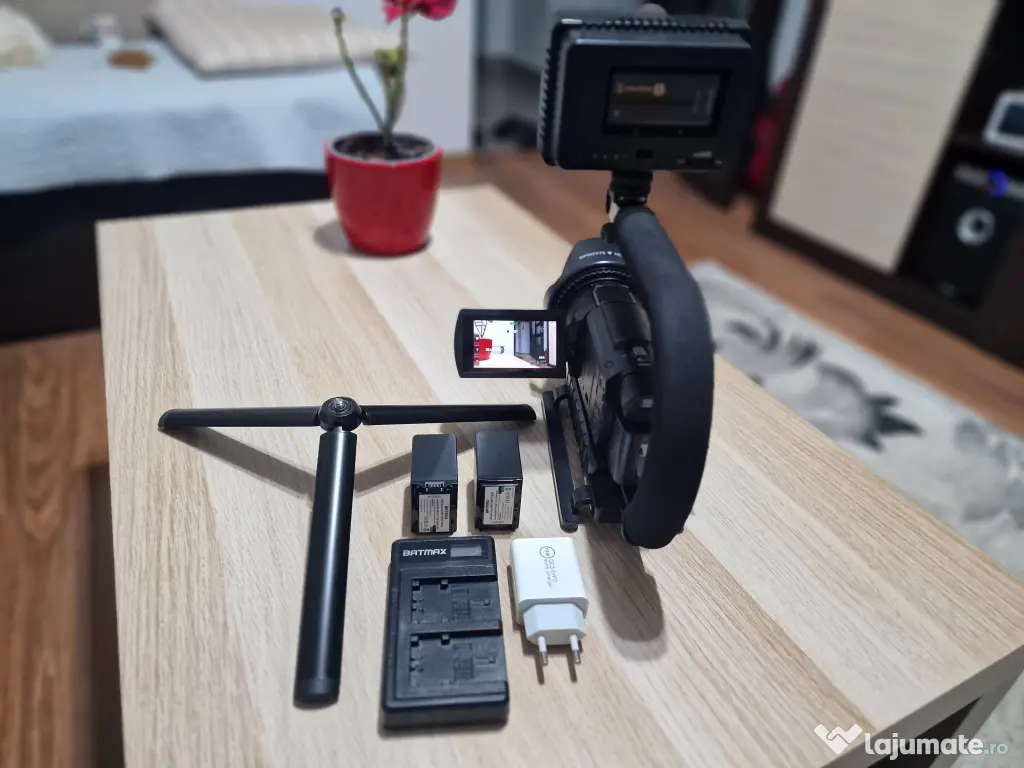 Cameră Sony FDR-AX53 - Pachet Full 