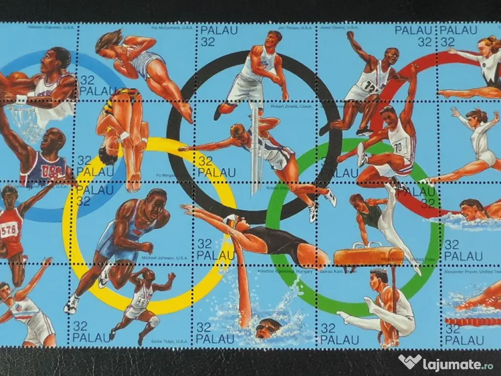 Timbre nestampilate sport 